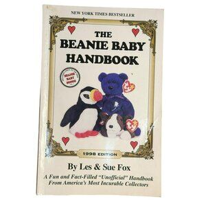 VTG The Beanie Baby Handbook 1998 Edition | Ty Beanie Babies‎ Collector’s Guide